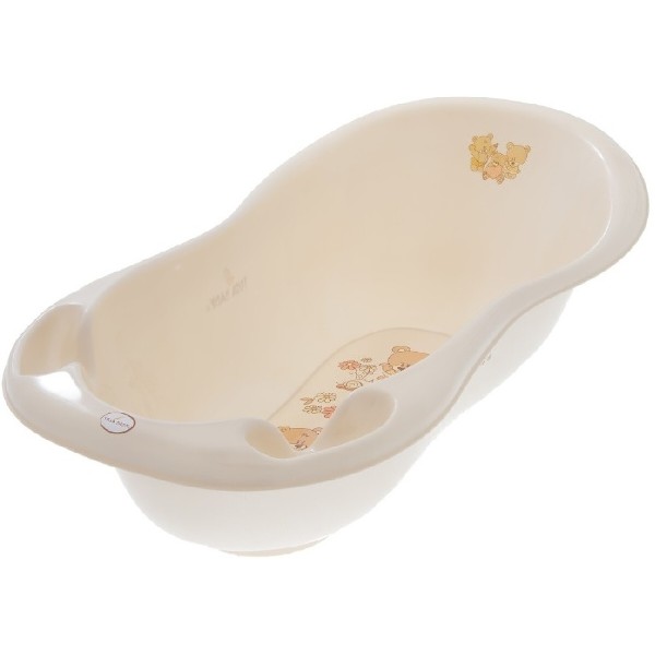 Фото - Детская ванночка Tega Baby LUX Мишки со сливом 102 см Бежевая (MS-005ODPLYW-119)