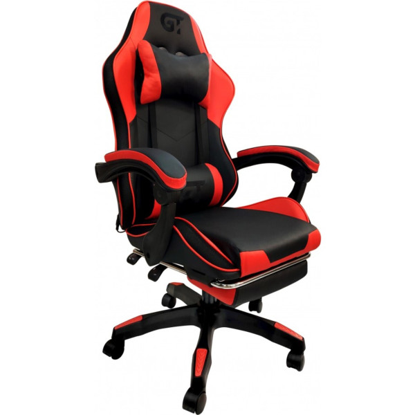 Фото - Крісло для геймерів GT Racer X-6031 Black/Red RGB
