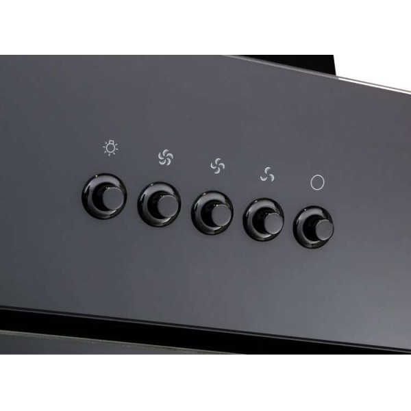 Фото - Витяжка декоративна Ventolux FIORE 60 BK (700) PB