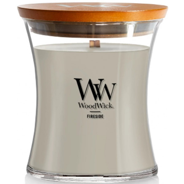 Фото - Свеча стекло Woodwick Medium Fireside (Камин) 275г (92106E)