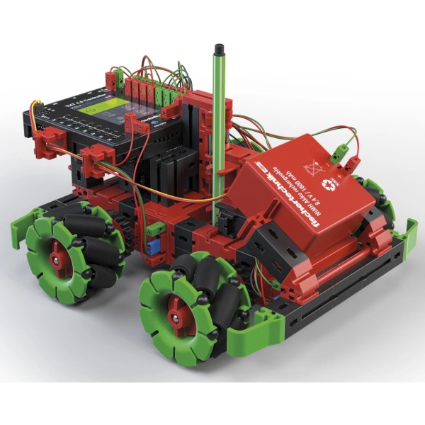 Фото - Электронный конструктор Fischertechnik STEM ROBOTICS Омниколеса (FT-559898)