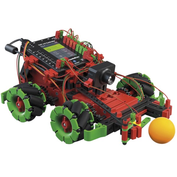 Фото - Электронный конструктор Fischertechnik STEM ROBOTICS Омниколеса (FT-559898)