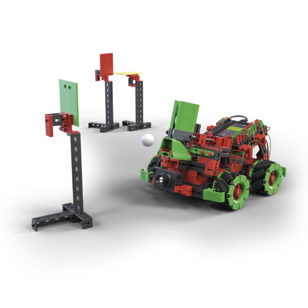 Фото - Электронный конструктор Fischertechnik STEM ROBOTICS Омниколеса (FT-559898)
