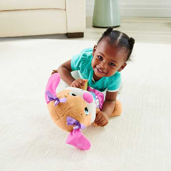 Фото - Интерактивное животное Fisher-Price Сестричка Ученого щенка с технологией Smart Stages обновл. (рус.) (FPP81)