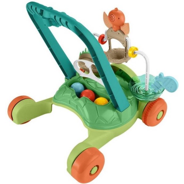 Фото - Интерактивные ходунки Fisher-Price Черепашка с шариками (JKD63)