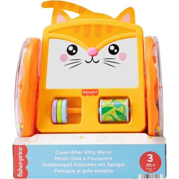 Фото - Інтерактивна каталка Fisher-Price Активне кошеня (JLF98)