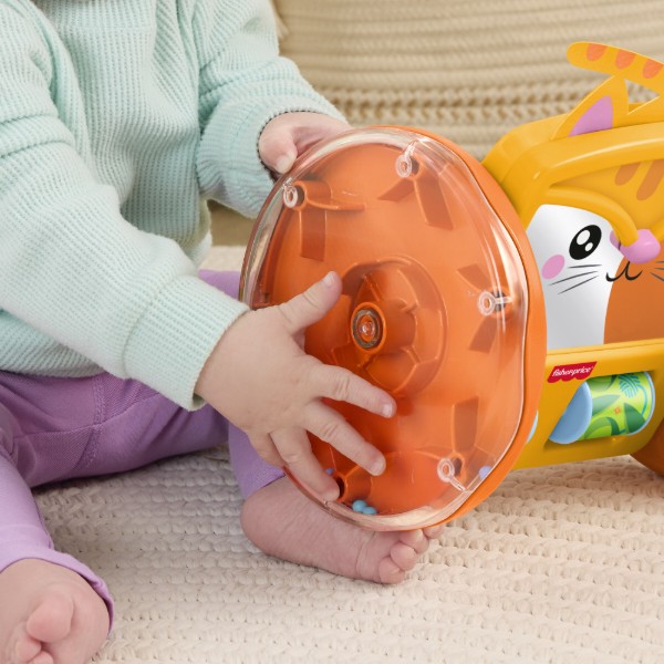Фото - Інтерактивна каталка Fisher-Price Активне кошеня (JLF98)