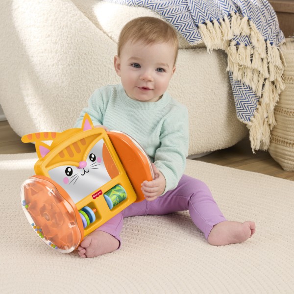 Фото - Інтерактивна каталка Fisher-Price Активне кошеня (JLF98)