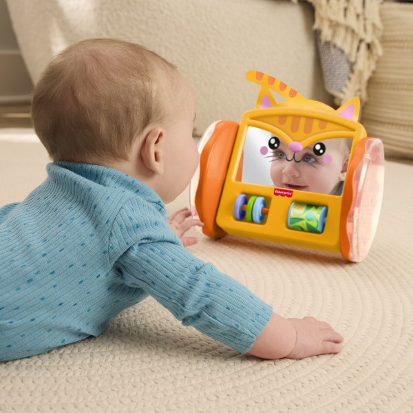Фото - Інтерактивна каталка Fisher-Price Активне кошеня (JLF98)