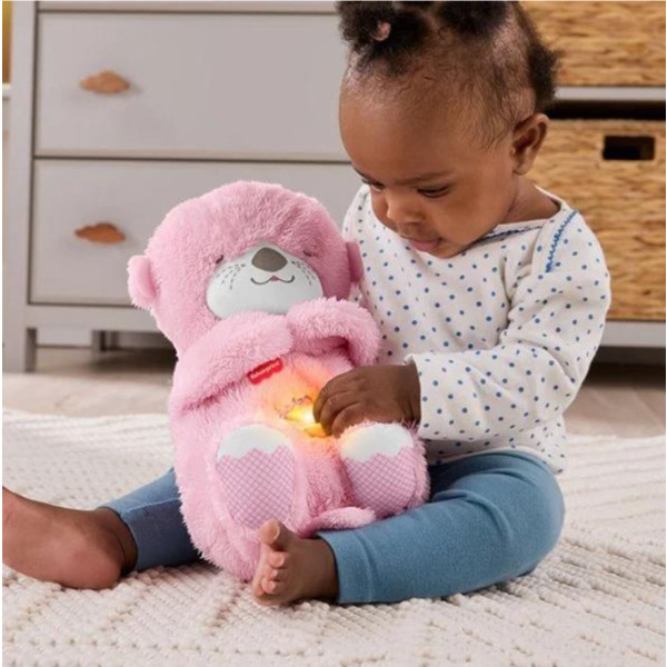 Фото - Ночник-игрушка Fisher-Price Сказочные сны розового видрёнка (JLJ33)