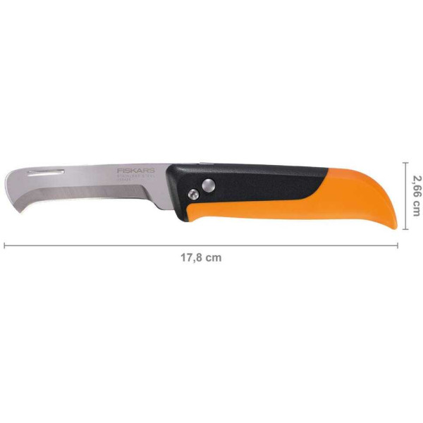 Фото - Нож садовый Fiskars К80 (1062819)
