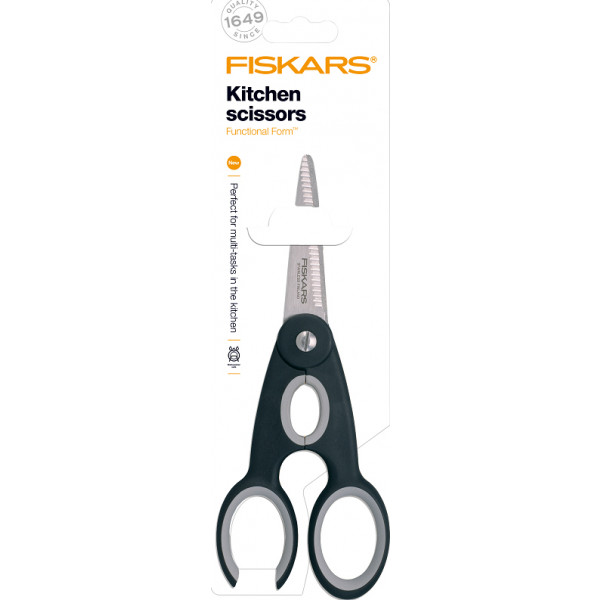 Фото - Ножиці кухонні Fiskars Functional Form 22 см (1003034)