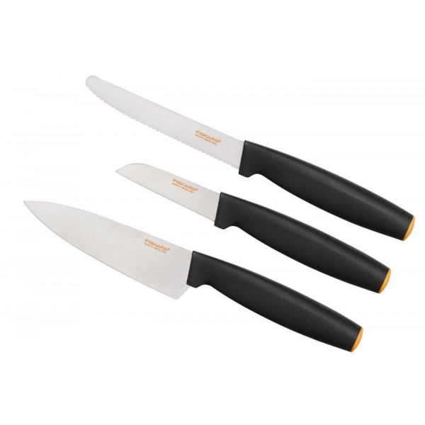 Фото - Набір ножів Fiskars Functional Form My Favourites Set 3 пр. (1014199)
