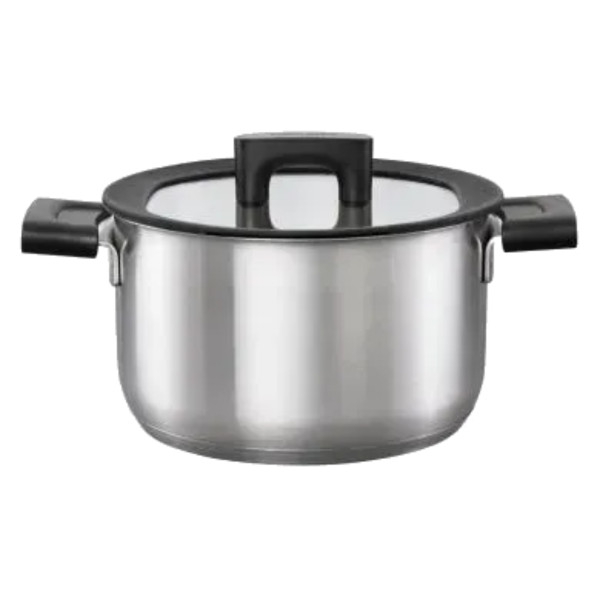 Фото - Кастрюля Fiskars Hard Face Steel 3,5 л (1052240)