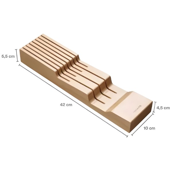 Фото - Подставка для ножей Fiskars Wooden (1075839)