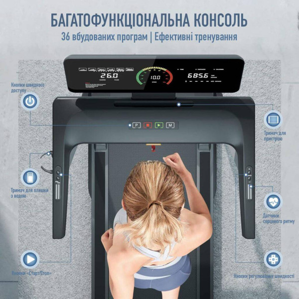 Фото - Бігова доріжка FitLogic T720