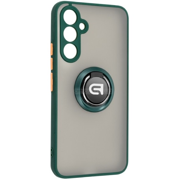 Фото - Чехол для смартфона Armorstandart Frosted Matte Ring for Samsung A54 5G (A546) Dark Green (ARM68359)