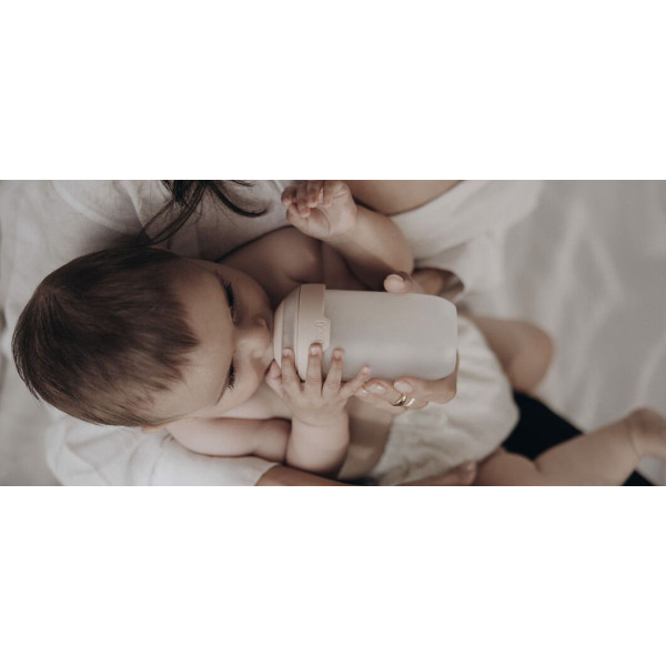 Фото - Середній потік соска дитяча силіконова Lovi динамічна Mammafeel 6+ каша 1 шт. (18/735)