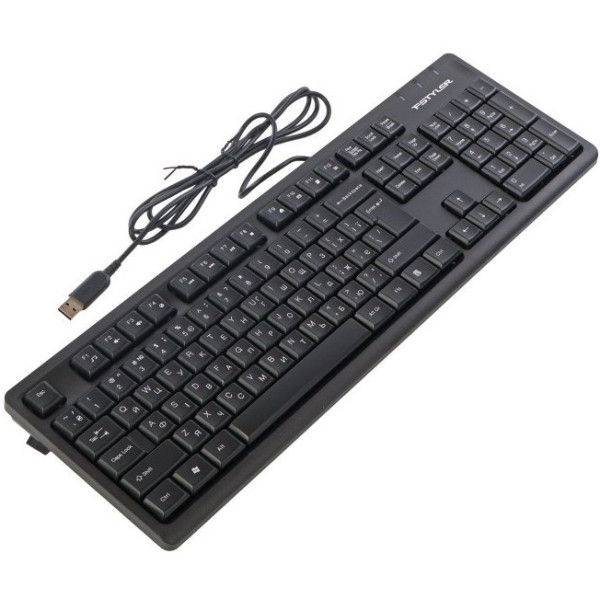 Фото - Клавіатура дротова A4tech FK12 (Black)