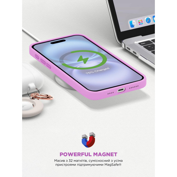 Фото - Чохол для смартфону Armorstandart ICON2 MagSafe for Apple iPhone 16 Light Purple (ARM80182)