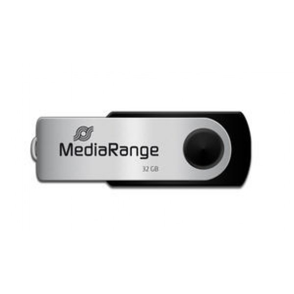 Фото - Флеш USB MediaRange USB2.0 32GB Black/Silver (MR911)