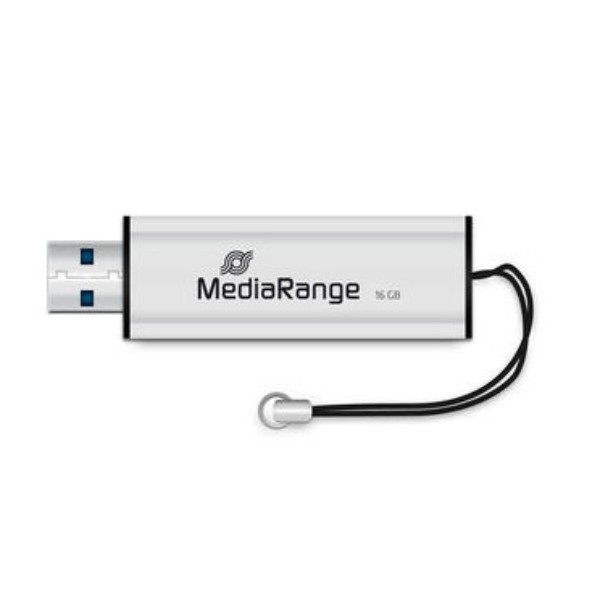Фото - Флеш USB MediaRange USB3.0 16GB Black/Silver (MR915)
