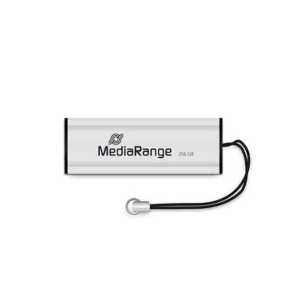 Фото - Флеш USB MediaRange USB3.0 256GB Black/Silver (MR919)