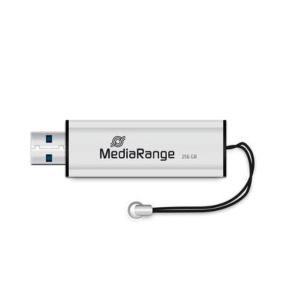 Фото - Флеш USB MediaRange USB3.0 256GB Black/Silver (MR919)