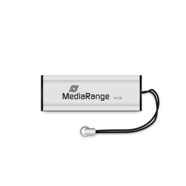 Фото - Флеш USB MediaRange USB3.0 64GB Black/Silver (MR917)