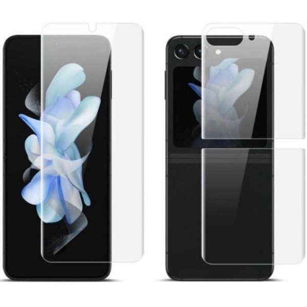 Фото - Захисна плівка для смартфону DEVIA на екран та задню панель for Samsung Flip 5 (DV-SM-FL5)