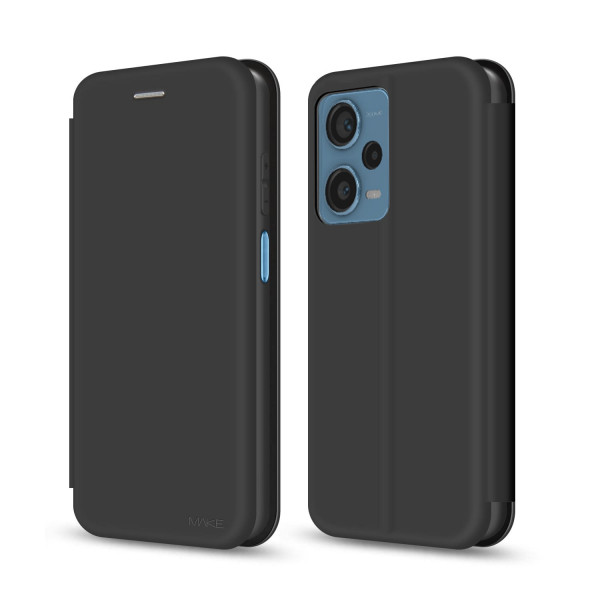 Фото - Чохол для смартфону MAKE Flip Xiaomi Redmi Note 12 Pro 5G Black (MCP-XRN12P5GBK)
