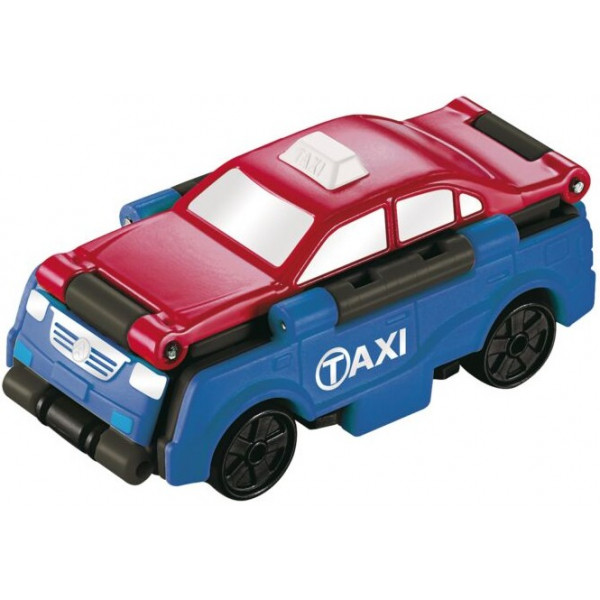 Фото - Машинка-трансформер Flip Cars 2 в 1 Такси и Пикап (EU463875-09)
