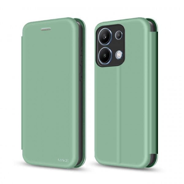 Фото - Чехол для смартфона MAKE Flip для Xiaomi Redmi Note 13 4G Mint Green (MCP-XRN134GMG)