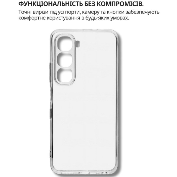 Фото - Чохол для смартфону BeCover for Infinix Hot 60 5G (X6726) / 60i 4G (X6728) Transparancy (714402)