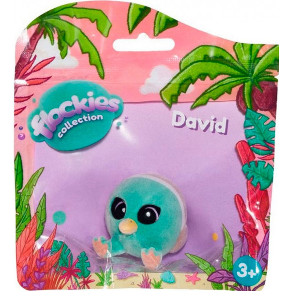 Фото - Колекційна фігурка Flockies КАЧКА ДЕВІД (FLO0408)