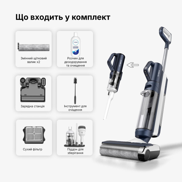 Фото - Пилосос ручний миючий Tineco Floor One S5 Combo Plus (FW150300DE)