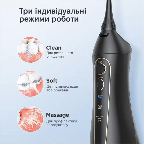 Фото - Іригатор Bitvae BV5020E Water Flosser Black