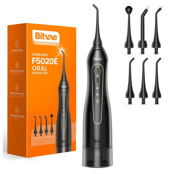 Фото - Іригатор Bitvae BV5020E Water Flosser Black Фото - Іригатор Bitvae BV5020E Water Flosser Black