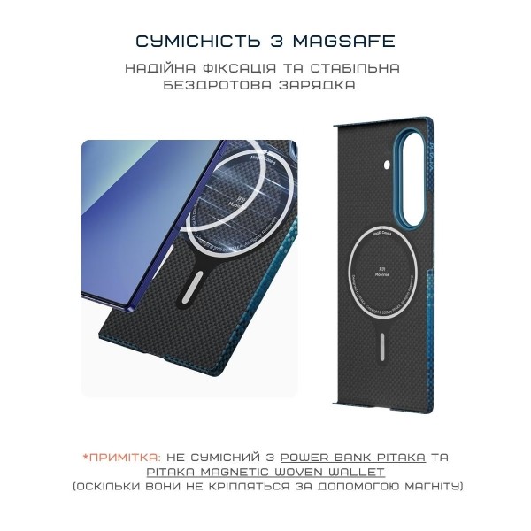 Фото - Чохол для смартфону Pitaka Ultra-Slim Case Moonrise for Samsung Galaxy Z Fold 7 (FMFOLD7)