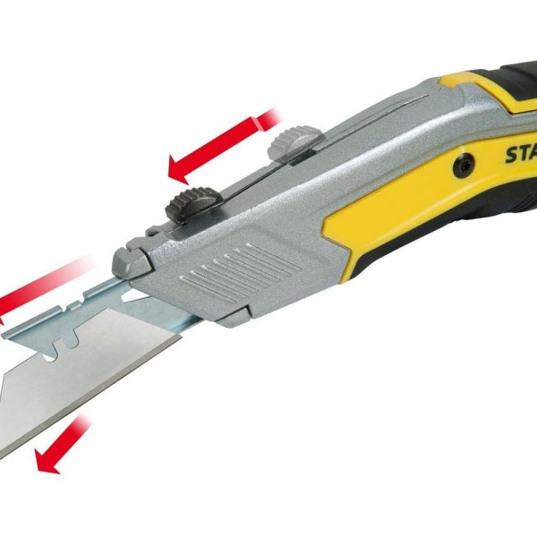 Фото - Ніж будівельний Stanley FATMAX EXO RETRACTABLE KNIFE 190 мм (FMHT0-10288)