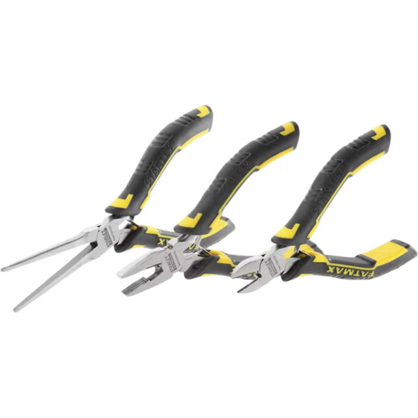 Фото - Плоскогубці Stanley FatMax 3 шт. (FMHT0-80524)