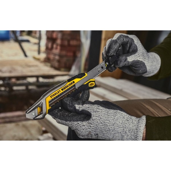 Фото - Ніж будівельний Stanley Fatmax Integrated Snap Knife 165 мм (FMHT10594-0)