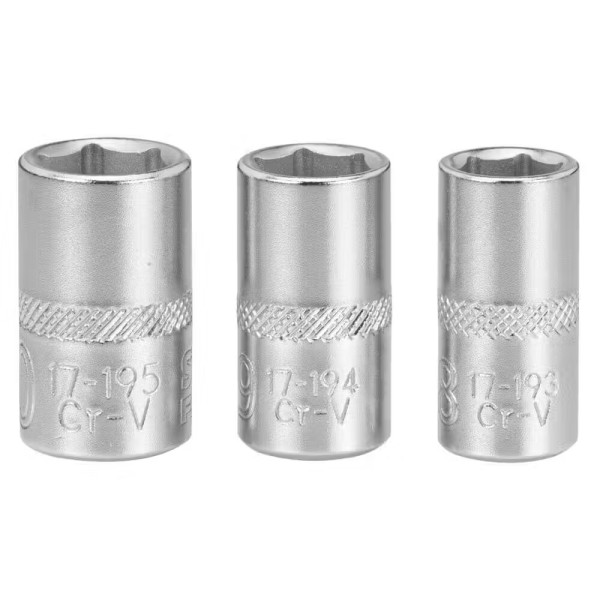Фото - Набір торцевих голівок Stanley 1/4" Maxi Drive 3 шт. (FMMT17091-0)