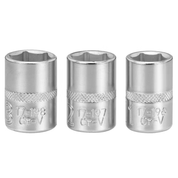 Фото - Набір торцевих голівок Stanley 1/4" Maxi Drive 3 шт. (FMMT17092-0)