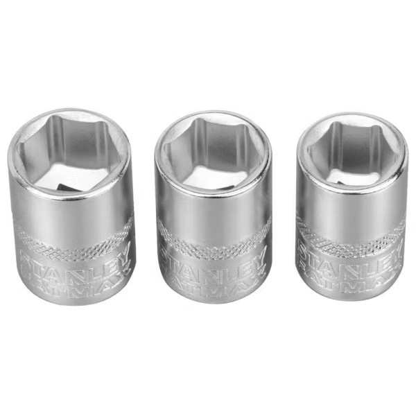 Фото - Набір торцевих голівок Stanley 1/4" Maxi Drive 3 шт. (FMMT17092-0)