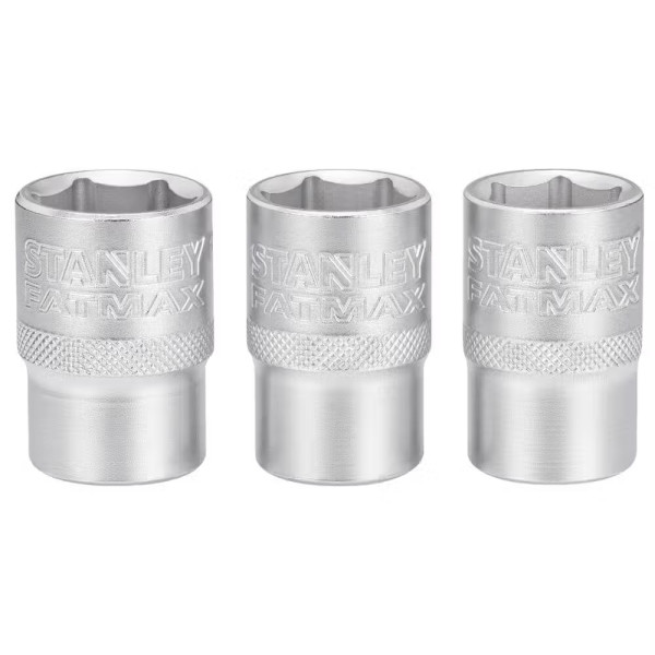 Фото - Набір торцевих голівок Stanley 1/2" Maxi Drive 3 шт. (FMMT17094-0)