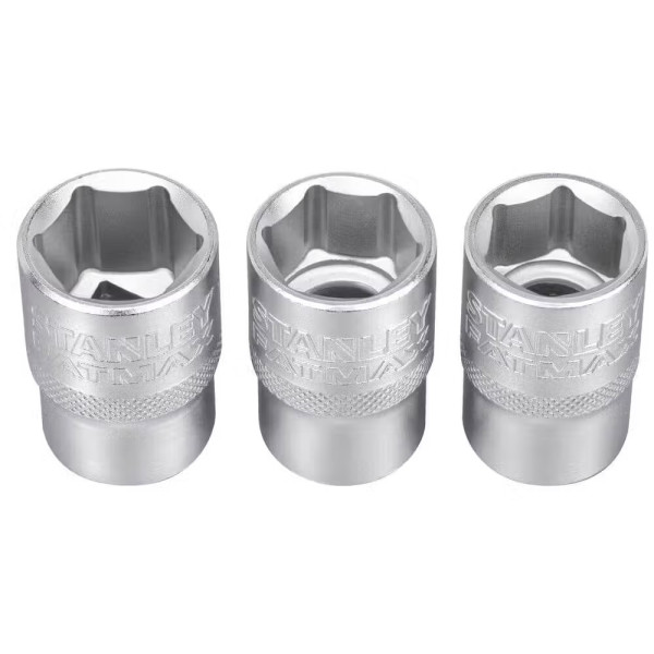 Фото - Набір торцевих голівок Stanley 1/2" Maxi Drive 3 шт. (FMMT17094-0)