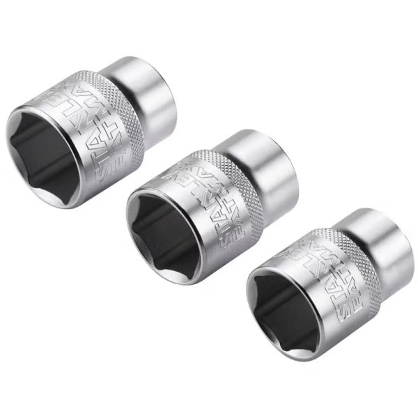 Фото - Набір торцевих голівок Stanley 1/2" Maxi Drive 3 шт. (FMMT17095-0)