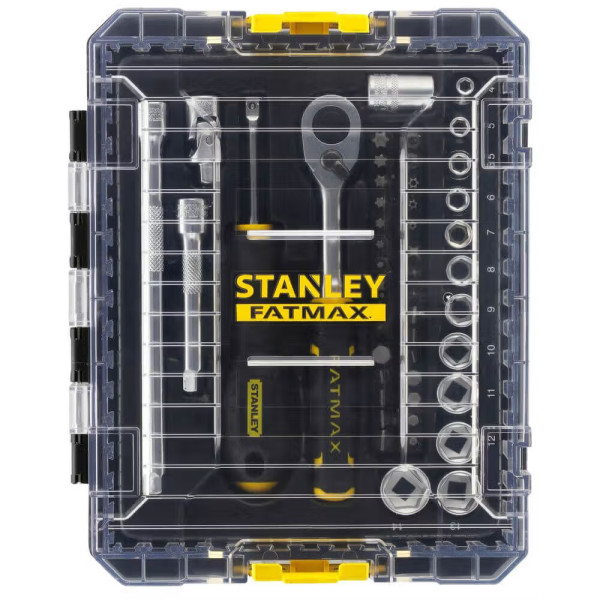 Фото - Набір торцевих голівок Stanley 1/4" FATMAX Maxi Drive 48 шт. (FMMT98101-0)