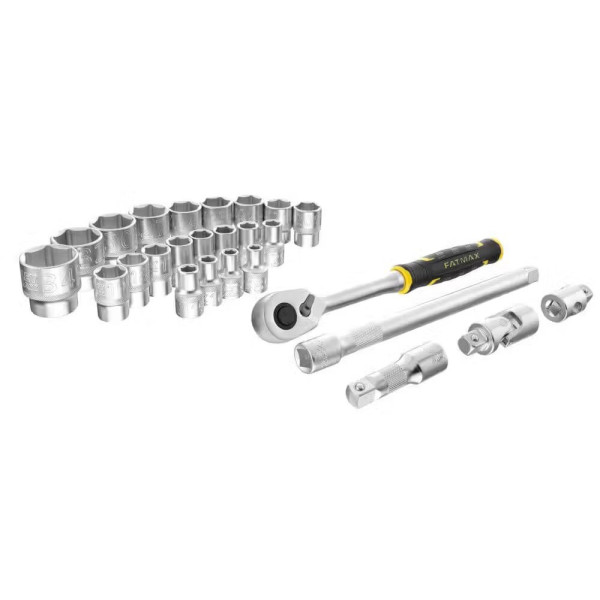 Фото - Набір торцевих голівок Stanley 1/2" FATMAX Maxi Drive 26 шт. (FMMT98103-1)
